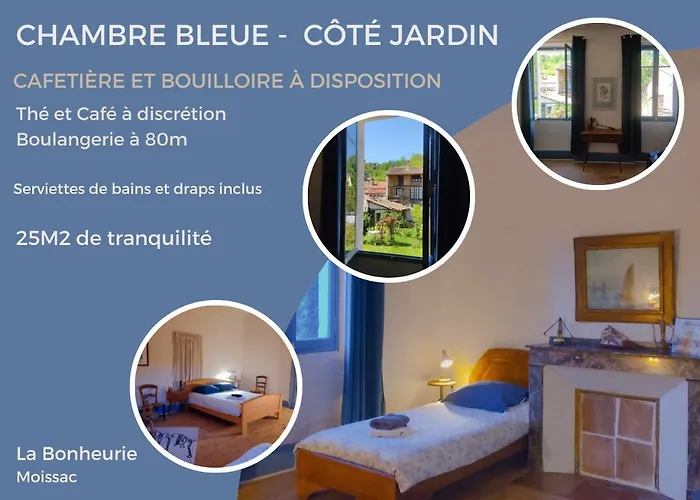 La Bonheurie - D'hotes Privat bolig Moissac